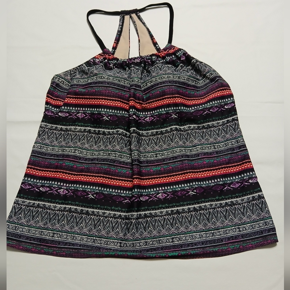 Multicolor Strappy‎ Women's Top